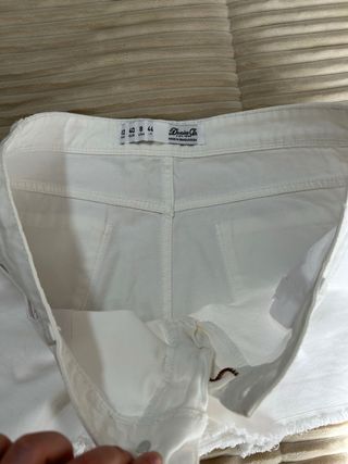 Short vaquero blanco Denim Co. talla 40