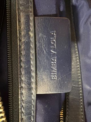 Bolso Bimba y Lola Azul Vintage