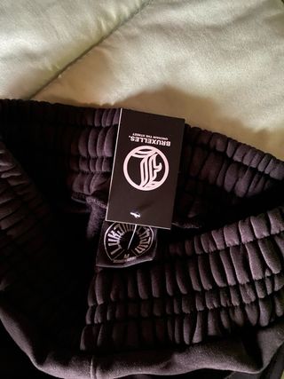 Pantaloni Lukamachain JOGGER HIGH SCHOOL BLACK