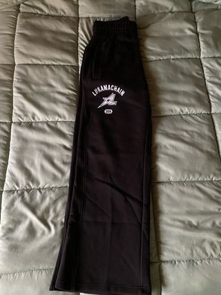 Pantaloni Lukamachain JOGGER HIGH SCHOOL BLACK