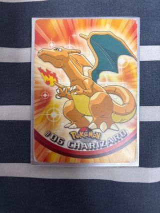 Carta Pokémon Blastoise y Charizard
