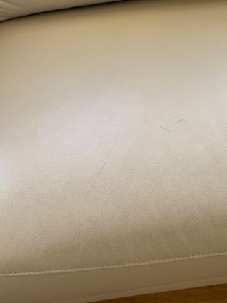 2 Divani in pelle beige articolati 3+2 posti