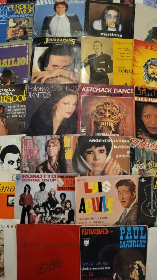Lote Vinilos Singles Varios Artistas