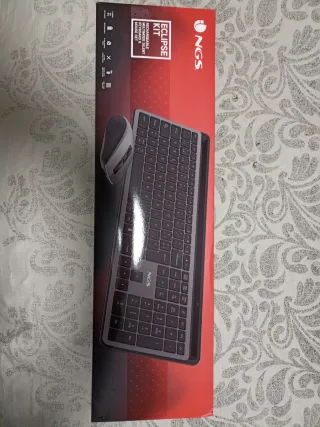 Kit Teclado y Ratón NGS Eclipse Inalámbrico