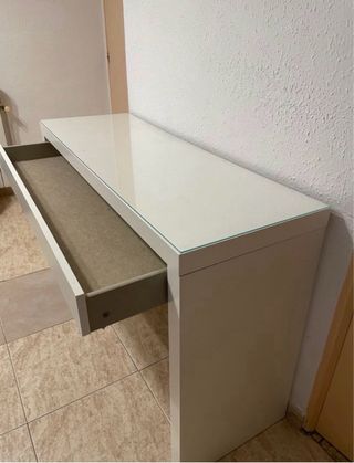 Toeletta Ikea Bianca e Cristallo