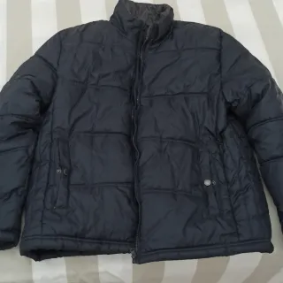 Chaquetón Anorak Negro Hombre Talla XXL