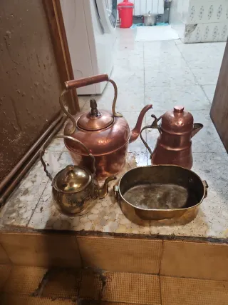 Lote de cobre y latón