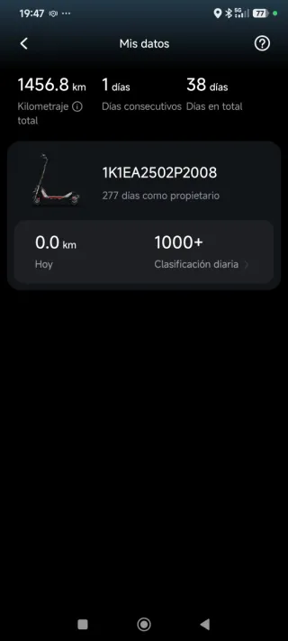 Patinete Eléctrico Plegable