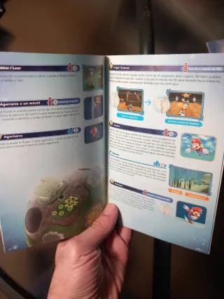 Manual Super Mario Galaxy para Nintendo Wii