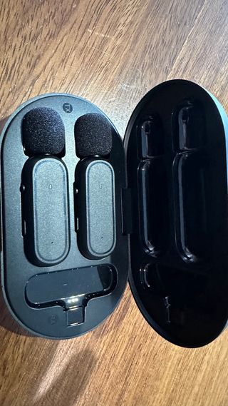 Micrófonos Inalámbricos Negros