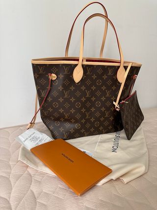 Louis Vuitton NeverFullRoja