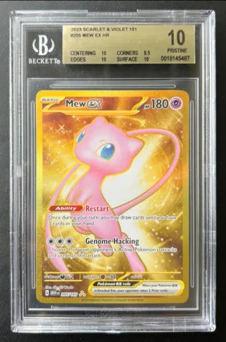 Mew EX HR Oro BGS 10 Pristine