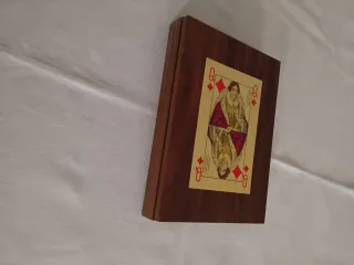 Scatola in noce vintage