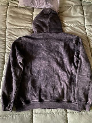 Felpa con cappuccio Lukamachain grigia