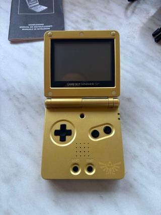 Game Boy Advance SP Zelda Edición Limitada