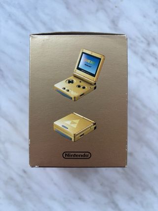 Game Boy Advance SP Zelda Edición Limitada