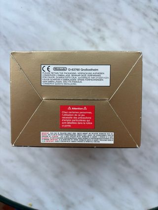 Game Boy Advance SP Zelda Edición Limitada