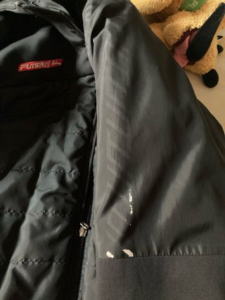 Abrigo Moratalaz niño negro multicolor. Talla 14