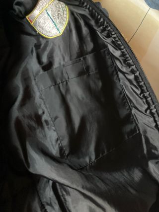 Abrigo Moratalaz niño negro multicolor. Talla 14