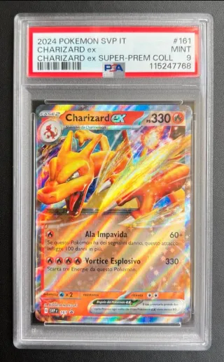 Charizard ex PSA 9 2024 Pokemon SVP IT