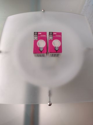 Plafón de techo cuadrado vidrio