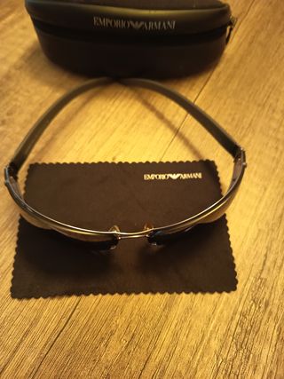 Gafas Emporio Armani Grises y Plateadas