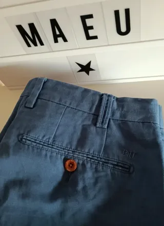 Bermudas Pedro del Hierro Azul.Talla 46