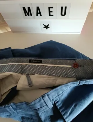 Bermudas Pedro del Hierro Azul.Talla 46