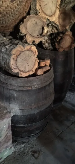 Barriles antiguos madera varios tamaños