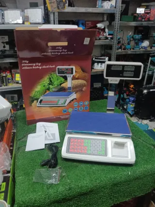 Bilancia elettronica digitale 50kg con scontrino