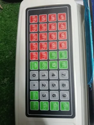 Bilancia elettronica digitale 50kg con scontrino