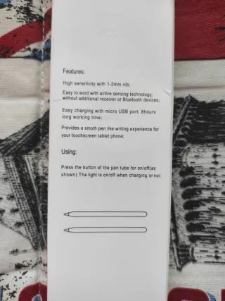 Lápiz Táctil para Tablet