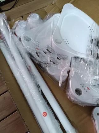 SONGMICS Estantería de Esquina de Baño