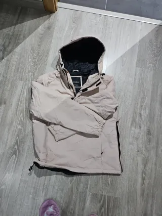 Chaqueta ancha con capucha, estilo Napahagiri