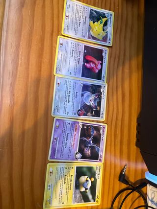 Lote 5 Cartas Pokémon Dragonite