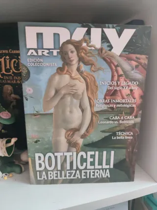 Muy interesante revista Arte Botticelli