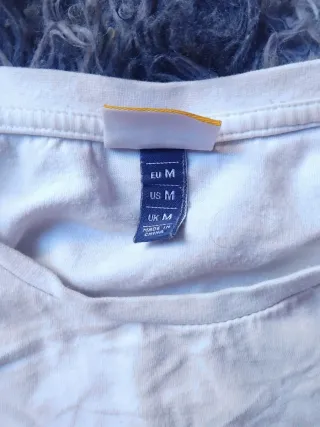 Camiseta Ellesse Logo Grande Estampado Blanca