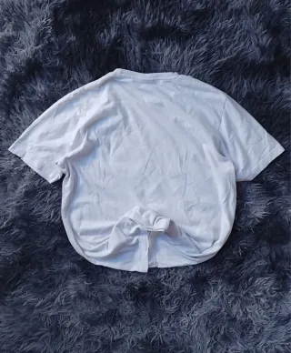 Camiseta Ellesse Logo Grande Estampado Blanca