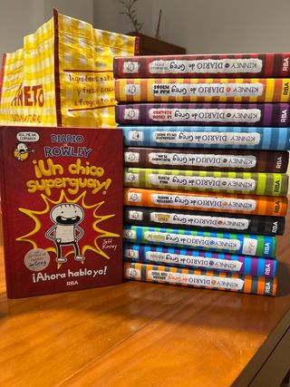 11 libros de diario de Greg + diario de rowley