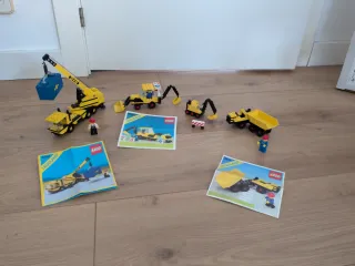 Lego Construcción Antiguo Set x4