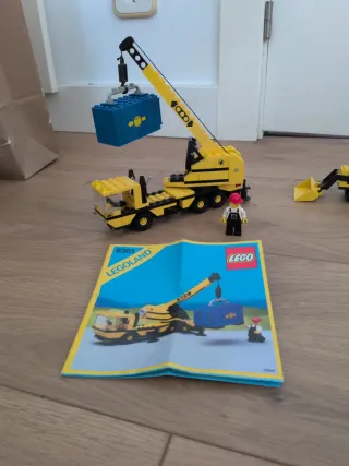 Lego Construcción Antiguo Set x4