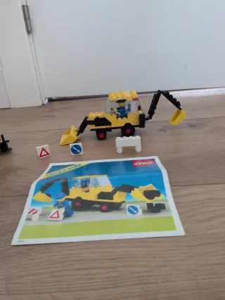 Lego Construcción Antiguo Set x4