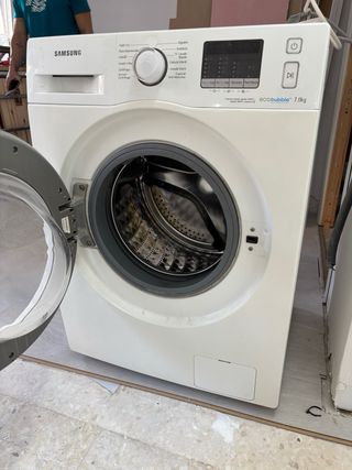 Lavadora Samsung Blanca