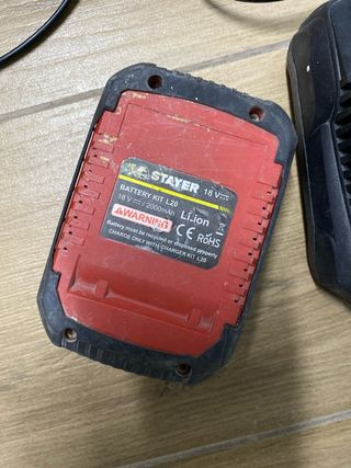 Batería y Cargador Stayer L20 18V