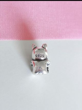 CHARM PERRO BULLDOG RAZA PARA PULSERA PANDORA CAJA