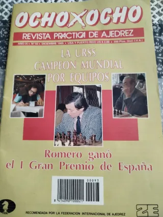 Revista Ocho por Ocho Diciembre 1989