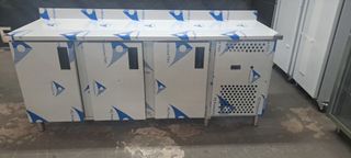Bajo mostrador 3 puertas acero inox nuevo