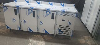 Bajo mostrador 3 puertas acero inox nuevo