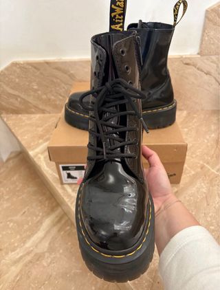 Stivali Dr. Martens Platform Neri