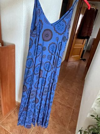 Vestido estampado talla única